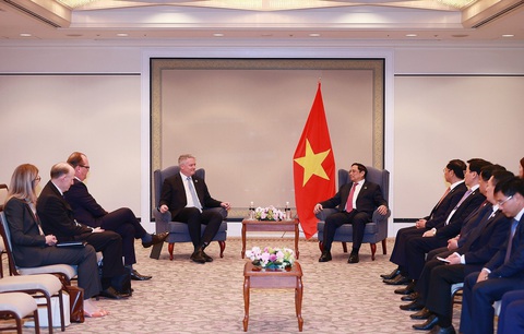 Tổng giám đốc IMF dự báo kinh tế Việt Nam sẽ tăng gấp hai lần mức tăng trưởng kinh tế toàn cầu - Ảnh 2. Tổng giám đốc IMF dự báo kinh tế Việt Nam sẽ tăng gấp hai lần mức tăng trưởng kinh tế toàn cầu - Ảnh 2.