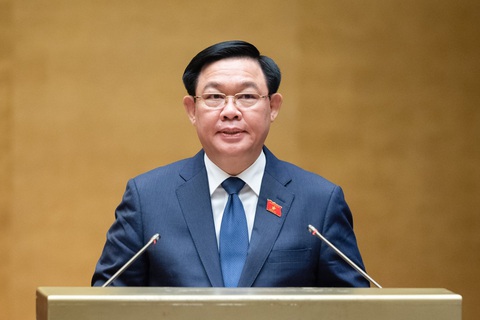 Chủ tịch Quốc hội Vương Đình Huệ phát biểu khai mạc kỳ họp - Ảnh: QUOCHOI.VN Chủ tịch Quốc hội Vương Đình Huệ phát biểu khai mạc kỳ họp - Ảnh: QUOCHOI.VN