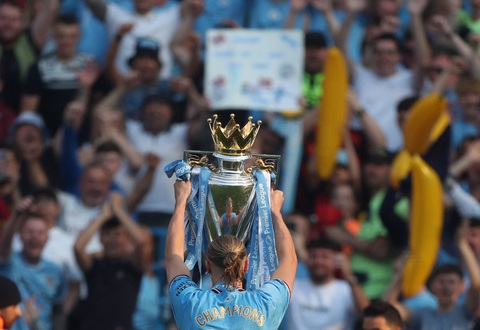 Manchester City ăn mừng chức vô địch Premier League - Ảnh 6. Manchester City ăn mừng chức vô địch Premier League - Ảnh 6.
