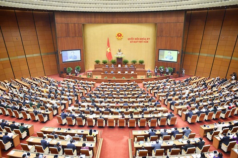 Toàn cảnh phiên khai mạc kỳ họp thứ 5, Quốc hội khóa XV - Ảnh: QUOCHOI.VN Toàn cảnh phiên khai mạc kỳ họp thứ 5, Quốc hội khóa XV - Ảnh: QUOCHOI.VN