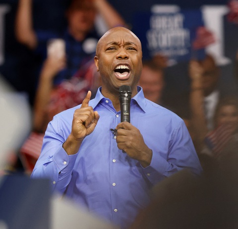 Tim Scott và ước mơ làm tổng thống Mỹ - Ảnh 1. Tim Scott và ước mơ làm tổng thống Mỹ - Ảnh 1.