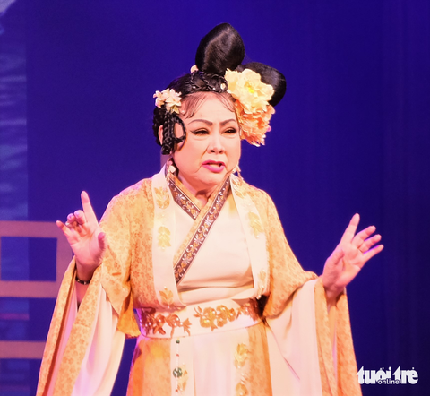 Nghệ sĩ Xuân Yến được khán giả nhớ nhiều với vai A Phò trong vở Tô Hiến Thành xử án - Ảnh: LINH ĐOAN Nghệ sĩ Xuân Yến được khán giả nhớ nhiều với vai A Phò trong vở Tô Hiến Thành xử án - Ảnh: LINH ĐOAN