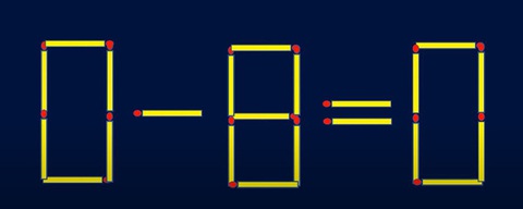 Di chuyển một que diêm để phép tính 1+2=8 thành đúng - Ảnh 4. Di chuyển một que diêm để phép tính 1+2=8 thành đúng - Ảnh 4.