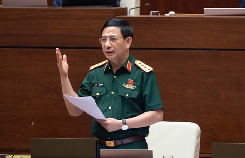 Đại tướng Phan Văn Giang giải trình về lập Quỹ phòng thủ dân sự - Ảnh 1. Đại tướng Phan Văn Giang giải trình về lập Quỹ phòng thủ dân sự - Ảnh 1.