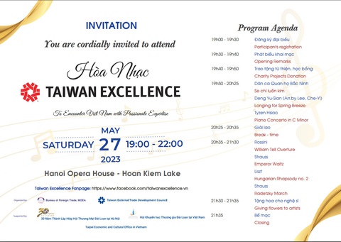 Hòa nhạc Taiwan Excellence: ‘bữa tiệc’ âm nhạc đa màu sắc, giàu cảm xúc - Ảnh 3. Hòa nhạc Taiwan Excellence: ‘bữa tiệc’ âm nhạc đa màu sắc, giàu cảm xúc - Ảnh 3.