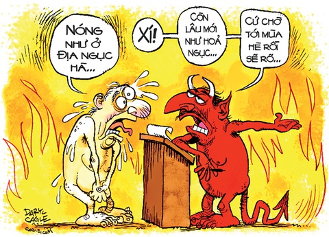 Ông Mặt trời nung nóng toàn cầu - Ảnh 3. Ông Mặt trời nung nóng toàn cầu - Ảnh 3.