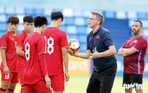 U22 Việt Nam mất cơ hội cọ xát tại Panda Cup 2023 - Ảnh 2. U22 Việt Nam mất cơ hội cọ xát tại Panda Cup 2023 - Ảnh 2.