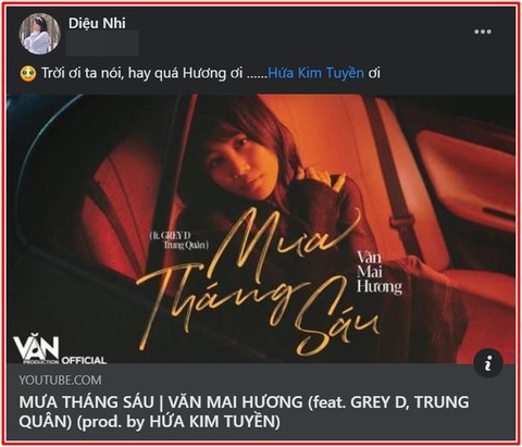 Văn Mai Hương có nguy cơ mất hit mới vào tay Diệu Nhi? - Ảnh 1. Văn Mai Hương có nguy cơ mất hit mới vào tay Diệu Nhi? - Ảnh 1.