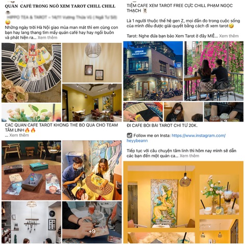 Nhan nhản quán cà phê xem bói bài tarot, sinh viên chi tiền triệu nghe thông điệp từ vũ trụ - Ảnh 2. Nhan nhản quán cà phê xem bói bài tarot, sinh viên chi tiền triệu nghe thông điệp từ vũ trụ - Ảnh 2.