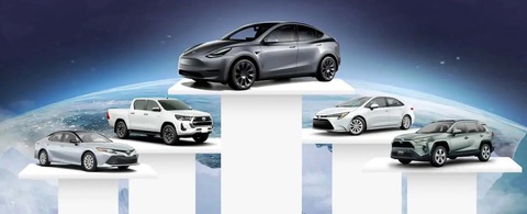 Xe điện lần đầu tiên lên ngôi bán chạy nhất thế giới, vượt 4 xe ăn khách của Toyota - Ảnh 1. Xe điện lần đầu tiên lên ngôi bán chạy nhất thế giới, vượt 4 xe ăn khách của Toyota - Ảnh 1.