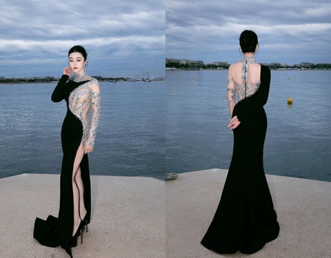 13 bộ cánh ấn tượng của Phạm Băng Băng tại Cannes 2023 - Ảnh 13. 13 bộ cánh ấn tượng của Phạm Băng Băng tại Cannes 2023 - Ảnh 13.
