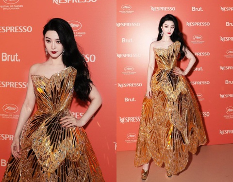 13 bộ cánh ấn tượng của Phạm Băng Băng tại Cannes 2023 - Ảnh 7. 13 bộ cánh ấn tượng của Phạm Băng Băng tại Cannes 2023 - Ảnh 7.