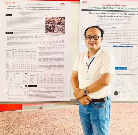 Thêm nhà khoa học của ĐH Duy Tân trong top Việt Nam ở ngành môi trường - Ảnh 2. TS. Trần Nguyễn Hải là thành viên Ban biên tập cho 12 tạp chí quốc tế chuẩn ISI