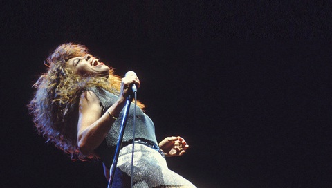 Chia tay nữ hoàng bọ cạp Tina Turner - Ảnh 1. Tina Turner trình diễn tại Pháp năm 1990 - Ảnh: Getty Images