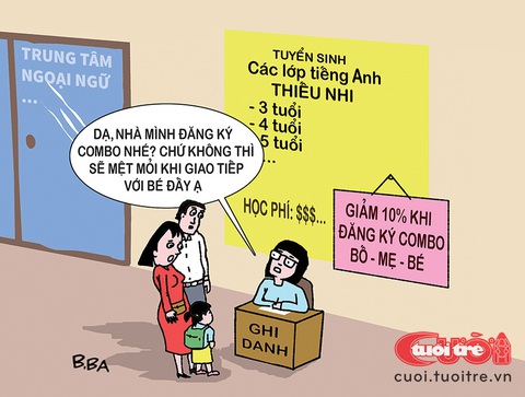 Ngoại choáng vì... ngoại ngữ - Ảnh 2. Ngoại choáng vì... ngoại ngữ - Ảnh 2.