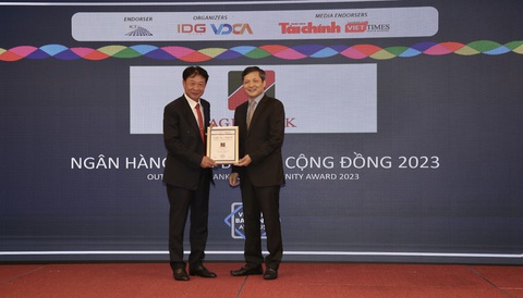 Agribank nhận 3 giải thưởng ngân hàng Việt Nam tiêu biểu - Ảnh 1. Agribank nhận 3 giải thưởng ngân hàng Việt Nam tiêu biểu 2023 - Ảnh: AGR