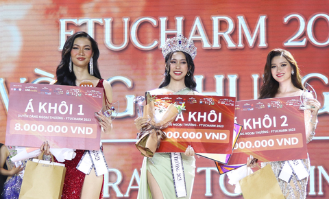 Cô gái Ê Đê ngưỡng mộ HHen Niê trở thành hoa khôi Duyên dáng Ngoại thương 2023 - Ảnh 4. Cô gái Ê Đê ngưỡng mộ HHen Niê trở thành hoa khôi Duyên dáng Ngoại thương 2023 - Ảnh 4.