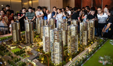 Chưa kịp hồi phục, thị trường bất động sản Trung Quốc lại căng thẳng - Ảnh 1. Chưa kịp hồi phục, thị trường bất động sản Trung Quốc lại căng thẳng - Ảnh 1.
