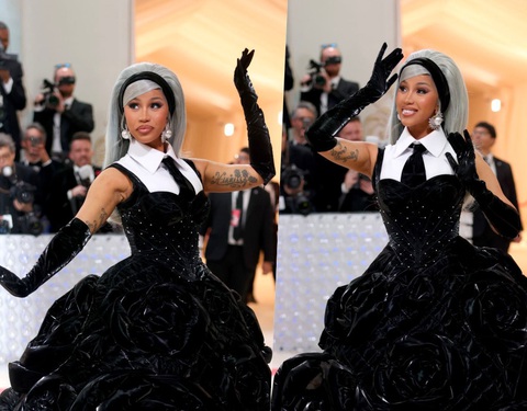 Thảm họa Met Gala 2023: Pha tạo dáng khó hiểu và váy xuyên thấu - Ảnh 3. Thảm họa Met Gala 2023: Pha tạo dáng khó hiểu và váy xuyên thấu - Ảnh 3.
