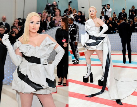 Thảm họa Met Gala 2023: Pha tạo dáng khó hiểu và váy xuyên thấu - Ảnh 2. Thảm họa Met Gala 2023: Pha tạo dáng khó hiểu và váy xuyên thấu - Ảnh 2.