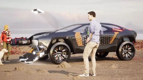 Sinh viên thiết kế hàng loạt concept mỹ mãn cho Nissan - Ảnh 5. Sinh viên thiết kế hàng loạt concept mỹ mãn cho Nissan - Ảnh 5.