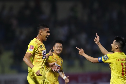 V-League 2023: Thú vị hiện tượng Thanh Hóa - Ảnh 2. Các cầu thủ Thanh Hóa ở V-League 2023 - Ảnh: MINH ĐỨC