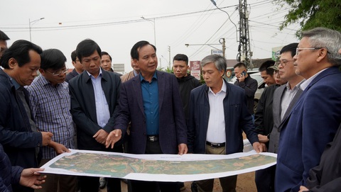 Những dự án động lực đang được lãnh đạo tỉnh Quảng Trị tích cực triển khai để tạo điều kiện thuận lợi nhất trong tương lai gần - Ảnh: PHẠM MỸ HẠNH