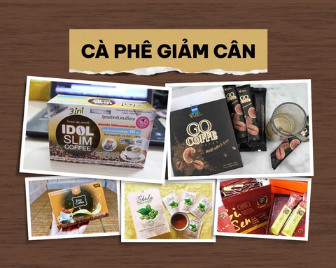 2 lý do khiến người uống cà phê giảm cân bị co giật, suy tim, suy thận- Ảnh 1. Một số loại cà phê giảm cân
