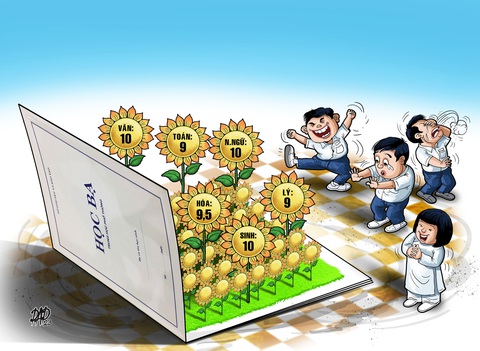 Những học bạ "siêu đẹp" - Ảnh 3. Những học bạ "siêu đẹp" - Ảnh 3.