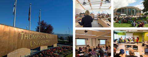 Trường Đại học Tài chính - Marketing: Chương trình liên kết ĐH Thompson Rivers chi phí hấp dẫn - Ảnh 1. Hình ảnh tư liệu về Trường đại học Thompson Rivers, Canada