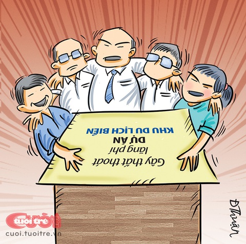 Thất thoát lãng phí: Cùng làm cùng hưởng, cùng đường vô... lao - Ảnh 1. Thất thoát lãng phí: Cùng làm cùng hưởng, cùng đường vô... lao - Ảnh 1.