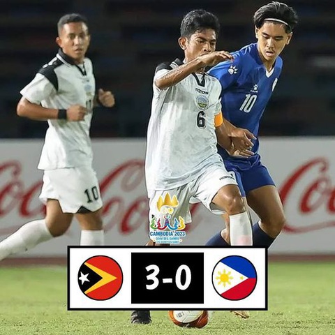 Luis Figo ghi bàn, U22 Timor Leste thắng sốc Philippines - Ảnh 1. Luis Figo ghi bàn, U22 Timor Leste thắng sốc Philippines - Ảnh 1.