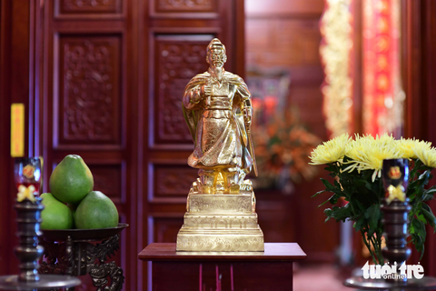 Cận cảnh đình thần An Khánh 300 năm tuổi sau phục dựng - Ảnh 12. Cận cảnh đình thần An Khánh 300 năm tuổi sau phục dựng - Ảnh 12.