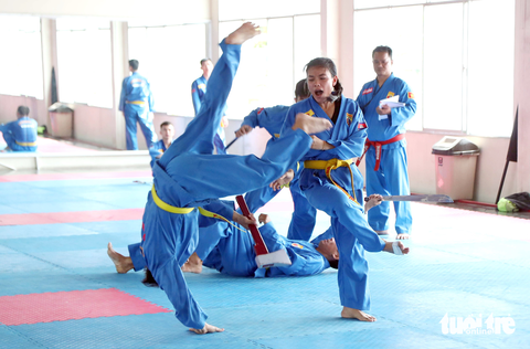 Cô gái Campuchia mang trên mình giấc mơ võ Việt - Ảnh 3. Cô gái Campuchia mang trên mình giấc mơ võ Việt - Ảnh 3.