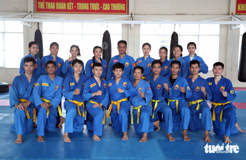 Cô gái Campuchia mang trên mình giấc mơ võ Việt - Ảnh 4. Cô gái Campuchia mang trên mình giấc mơ võ Việt - Ảnh 4.