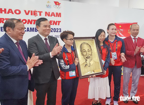 Vận động viên dự SEA Games là đại sứ cho tinh thần Việt Nam - Ảnh 1. Vận động viên dự SEA Games là đại sứ cho tinh thần Việt Nam - Ảnh 1.