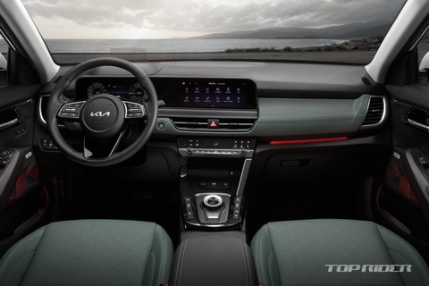 Kia Seltos 2024 ra mắt, giá bằng 1/2 mẫu bán ở Việt Nam - Ảnh 2. Kia Seltos 2024 ra mắt, giá bằng 1/2 mẫu bán ở Việt Nam - Ảnh 2.