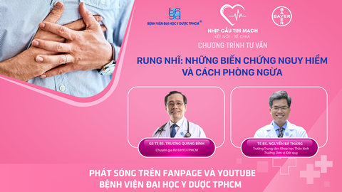 Chương trình tư vấn: rung nhĩ - những biến chứng nguy hiểm và cách phòng ngừa - Ảnh 1. Chương trình tư vấn: rung nhĩ - những biến chứng nguy hiểm và cách phòng ngừa