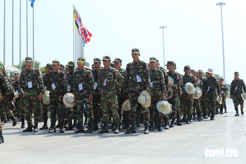 Trước giờ khai mạc SEA Games, Campuchia siết an ninh quanh khu phức hợp - Ảnh 6. Trước giờ khai mạc SEA Games, Campuchia siết an ninh quanh khu phức hợp - Ảnh 6.