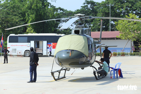 Trước giờ khai mạc SEA Games, Campuchia siết an ninh quanh khu phức hợp - Ảnh 7. Trước giờ khai mạc SEA Games, Campuchia siết an ninh quanh khu phức hợp - Ảnh 7.