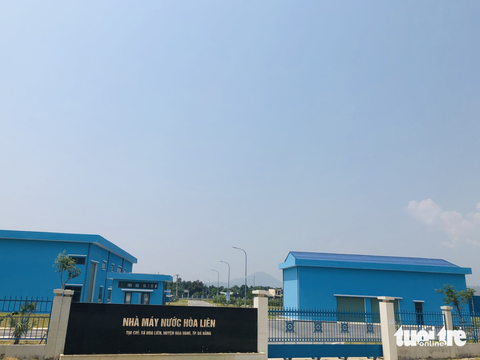 Khánh thành xong, nhà máy nước ngàn tỉ ở Đà Nẵng... nằm im - Ảnh 1. Khánh thành xong, nhà máy nước ngàn tỉ ở Đà Nẵng... nằm im - Ảnh 1.