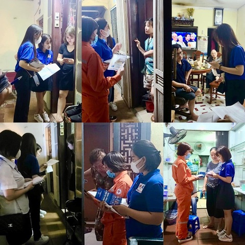 EVNHANOI phát tờ rơi tuyên truyền tiết kiệm điện đến các hộ gia đình trên địa bàn Thành phố EVNHANOI phát tờ rơi tuyên truyền tiết kiệm điện đến các hộ gia đình trên địa bàn thành phố