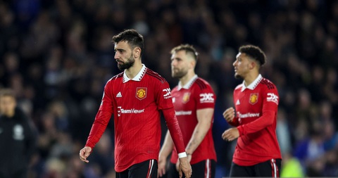Man Utd thua Brighton ở phút 90+9 - Ảnh 1. Man Utd thua Brighton ở phút 90+9 - Ảnh 1.