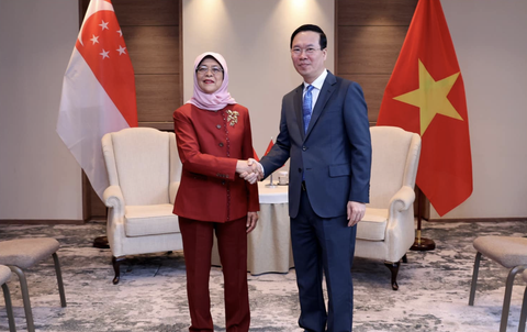 Chủ tịch nước Võ Văn Thưởng tiếp lãnh đạo các nước tại Anh - Ảnh 2. Chủ tịch nước Võ Văn Thưởng tiếp lãnh đạo các nước tại Anh - Ảnh 2.