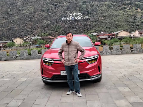 ‘Tôi ở miền núi, đi xe điện VinFast VF 8 không hề bất tiện’ - Ảnh 1. ‘Tôi ở miền núi, đi xe điện VinFast VF 8 không hề bất tiện’ - Ảnh 1.