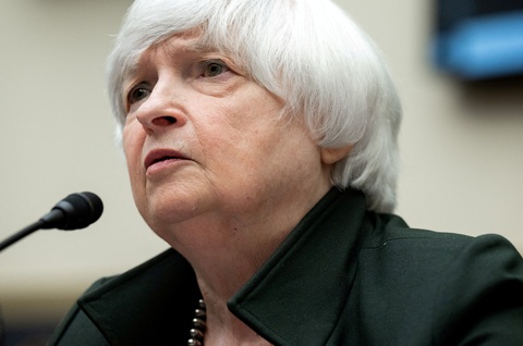 Bộ trưởng Janet Yellen: Mỹ có thể khủng hoảng hiến pháp vì nợ công - Ảnh 1. Bộ trưởng Janet Yellen: Mỹ có thể khủng hoảng hiến pháp vì nợ công - Ảnh 1.