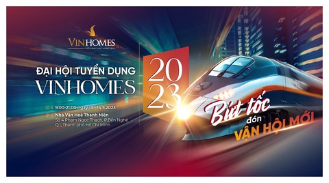 Đại hội tuyển dụng Vinhomes 2023: Hàng chục nghìn cơ hội việc làm - Ảnh 1. Đại hội tuyển dụng Vinhomes 2023: Hàng chục nghìn cơ hội việc làm - Ảnh 1.