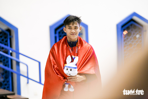 Tuyển bơi lội nam xuất sắc bảo vệ 2 huy chương vàng SEA Games - Ảnh 2. Tuyển bơi lội nam xuất sắc bảo vệ 2 huy chương vàng SEA Games - Ảnh 2.