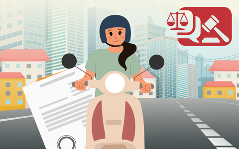 Thi đậu nhưng chưa có bằng lái xe, dùng giấy hẹn chạy xe được không? - Ảnh 1. Thi đậu nhưng chưa có bằng lái xe, dùng giấy hẹn chạy xe được không? - Ảnh 1.