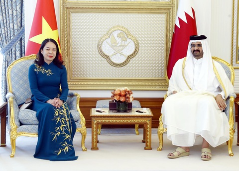 Đề nghị Qatar hỗ trợ Việt Nam xây dựng trung tâm tài chính - Ảnh 1. Đề nghị Qatar hỗ trợ Việt Nam xây dựng trung tâm tài chính - Ảnh 1.